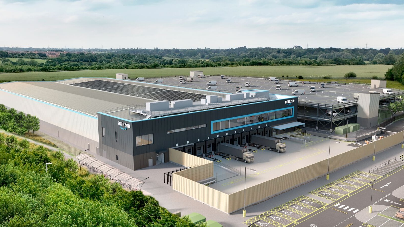 Amazon builds zero carbon delivery facility in North East England ...